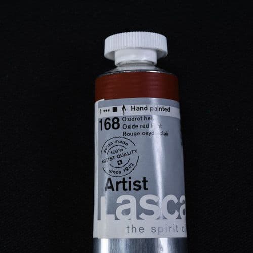 Lascaux: Artists’ Acrylic 168 Oxide Red Light, 45ml