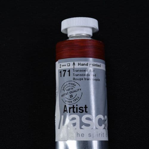 Lascaux: Artists’ Acrylic 171 Transoxide Red, 45ml