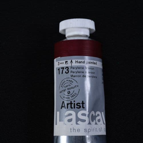 Lascaux: Artists’ Acrylic 173 Perylene Maroon, 45ml