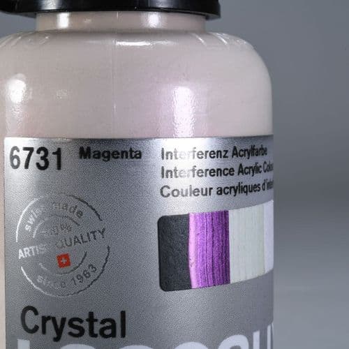 Lascaux: Crystal Acrylic 6731 Magenta, 85ml