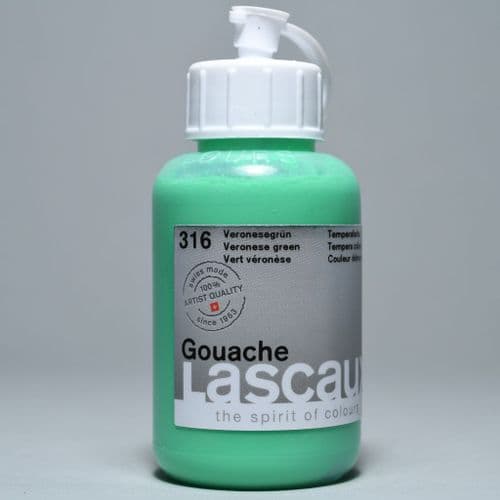 Lascaux: Gouache 316 Veronese Green, 85ml