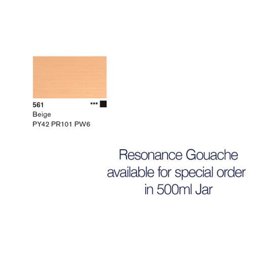 Lascaux: Resonance Gouache 561 Beige, 500ml