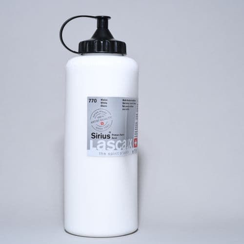 Lascaux: Sirius Acrylic 770 White, 1lt