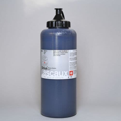 Lascaux: Sirius Acrylic 781 Black, 1lt