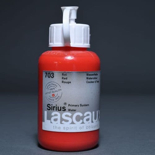 Lascaux: Sirius Acrylic Watercolour 703 Red, 85ml