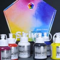Lascaux Sirius WATERCOLOUR  Acrylic Box Set 30ml's (7 x 30ml & booklet)