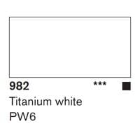 Lascaux Studio 982 Titanium White, 1 litre bottle