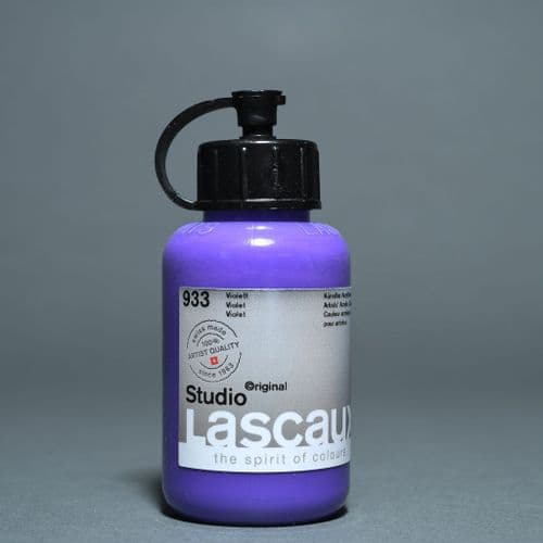 Lascaux: Studio Acrylic 933 Violet, 85ml