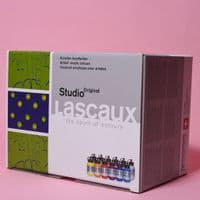 Lascaux: Studio Acrylic Set, 85ml (12 Bottles)