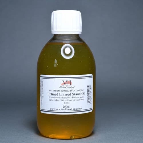 Linseed Stand Oil, Michael Harding, 250ml bottle. 20% off (Discount applied at checkout).