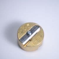 M&R: 0602 0000 Brass Pencil Sharpener