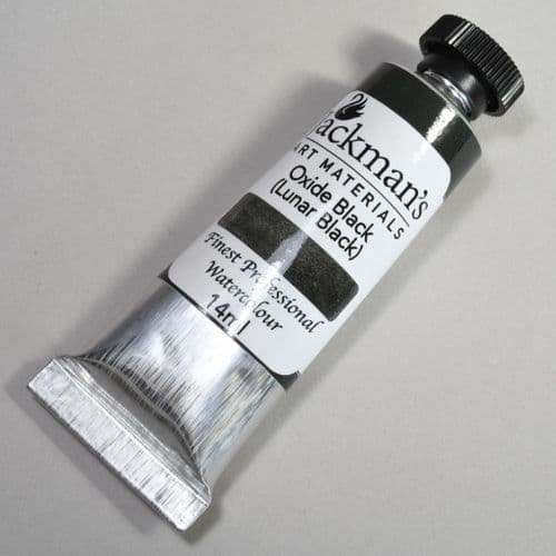 Marc Jackman: Lunar Black, Oxide Black Watercolour, 14ml