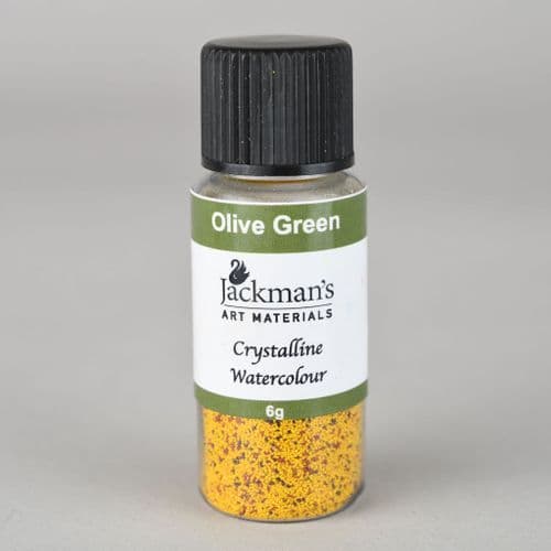 Marc Jackman: Olive Green Crystalline Watercolour, 6g