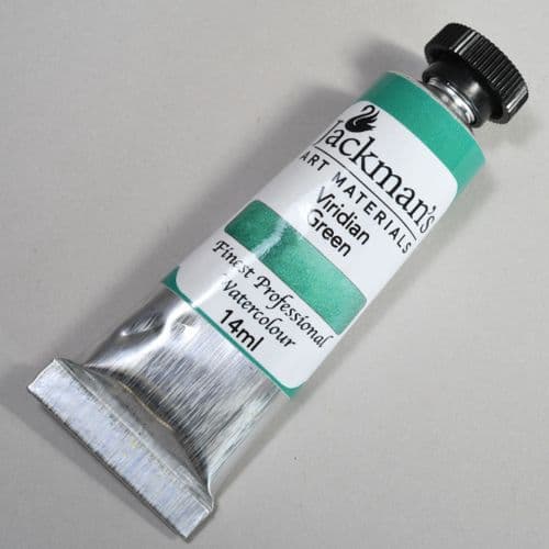 Marc Jackman: Viridian Green Watercolour, 14ml
