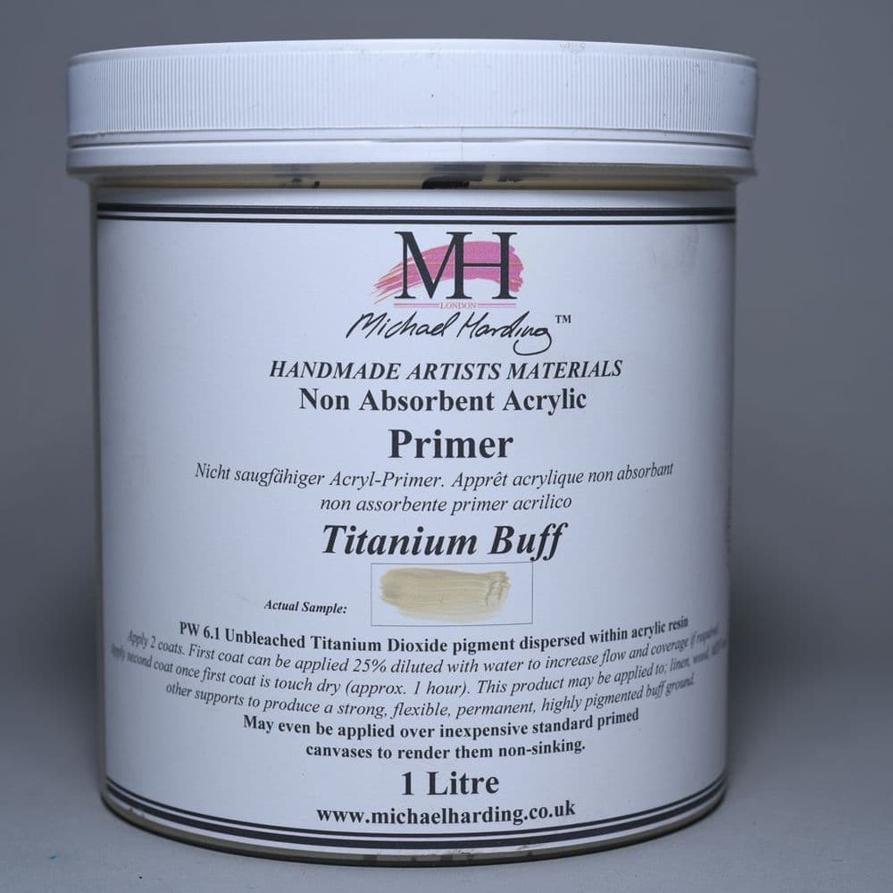 Michael Harding Acrylic Primer Titanium Buff 1lt
