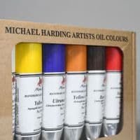Michael Harding: Oil Paint 001 Introductory Set, 40ml (6 Tubes)