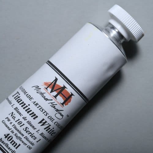 Michael Harding: Oil Paint 101 Titanium White No. 1, 40ml