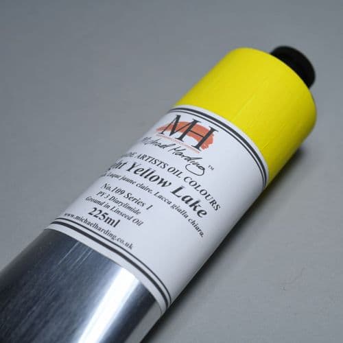 Michael Harding: Oil Paint 109 Bright Yellow Lake, 225ml