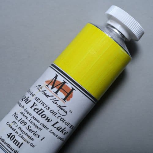 Michael Harding: Oil Paint 109 Bright Yellow Lake, 40ml