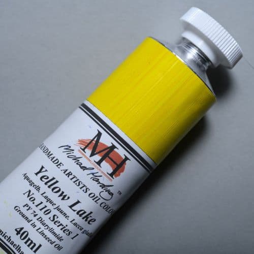 Michael Harding: Oil Paint 110 Yellow Lake, 40ml
