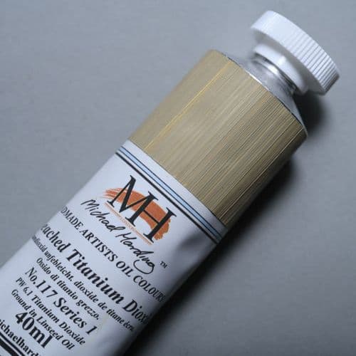 Michael Harding: Oil Paint 117 Unbleached Titanium Dioxide, 40ml