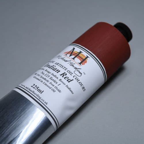 Michael Harding: Oil Paint 123 Indian Red, 225ml