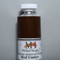 Michael Harding: Oil Paint 124 Red Umber, 225ml