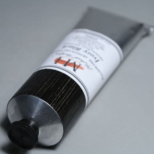 Michael Harding: Oil Paint 129 Ivory Black, 225ml