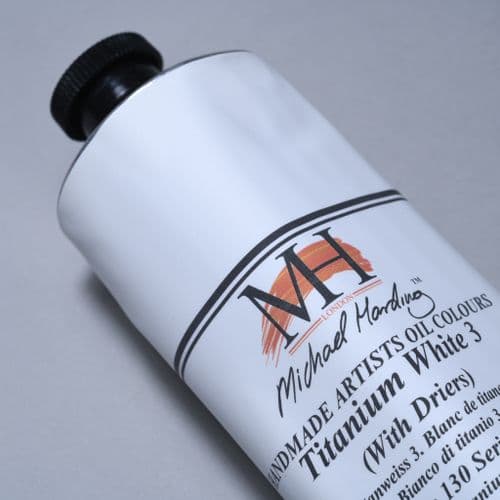 Michael Harding: Oil Paint 130 Titanium White No. 3, 225ml