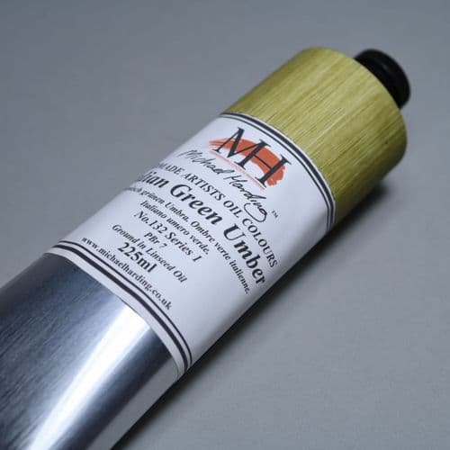 Michael Harding: Oil Paint 132 Italian Green Umber, 225ml
