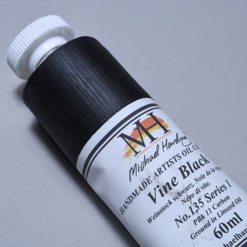 Michael Harding: Oil Paint 135 Vine Black, 60ml