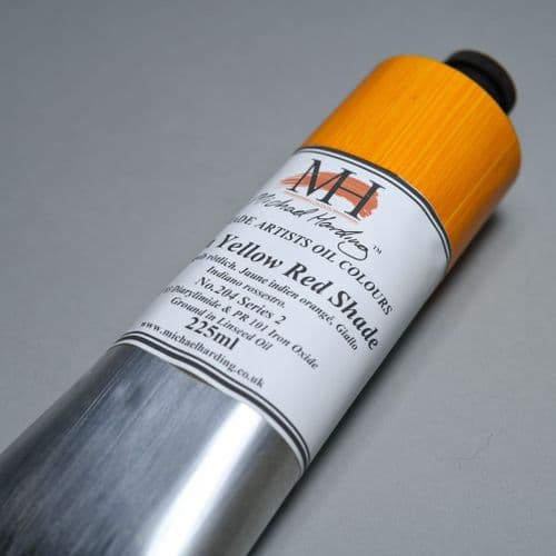 Michael Harding: Oil Paint 204 Indian Yellow Red Shade, 225ml