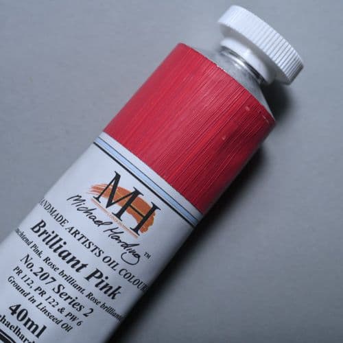 Michael Harding: Oil Paint 207 Brilliant Pink, 40ml