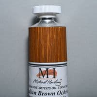 Michael Harding: Oil Paint 223 Italian Brown Ochre, 225ml