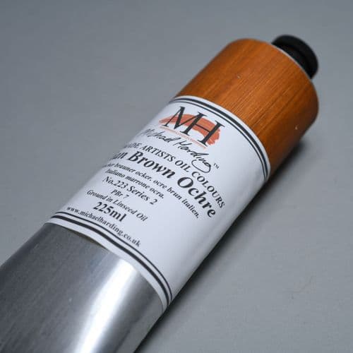 Michael Harding: Oil Paint 223 Italian Brown Ochre, 225ml