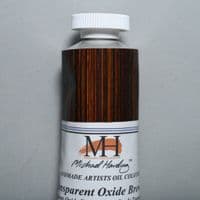 Michael Harding: Oil Paint 224 Transparent Oxide Brown, 225ml