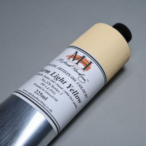 Michael Harding: Oil Paint 226 Warm Light Yellow, 225ml