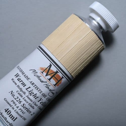 Michael Harding: Oil Paint 226 Warm Light Yellow, 40ml
