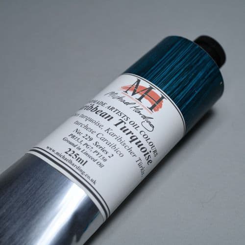Michael Harding: Oil Paint 229 Caribbean Turquoise, 225ml