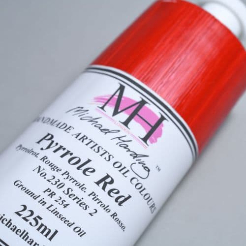 Michael Harding: Oil Paint 230 Pyrrole Red , 225ml