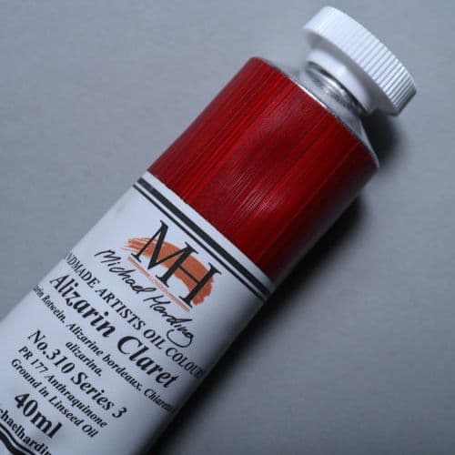 Michael Harding: Oil Paint 310 Alizarin Claret, 40ml