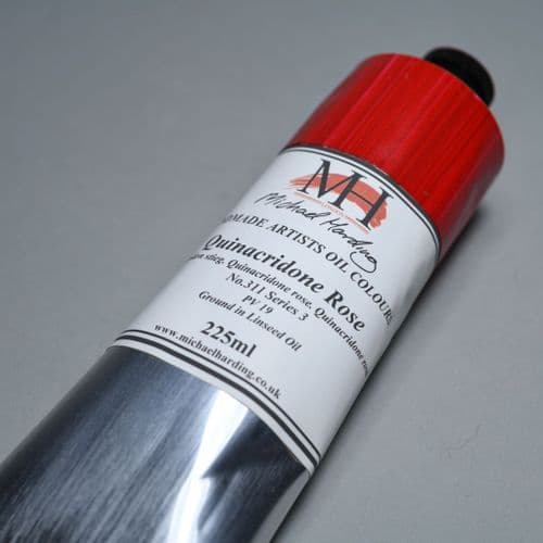 Michael Harding: Oil Paint 311 Quinacridone Rose, 225ml