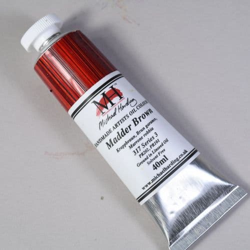 Michael Harding: Oil Paint 317 Madder Brown, 40ml