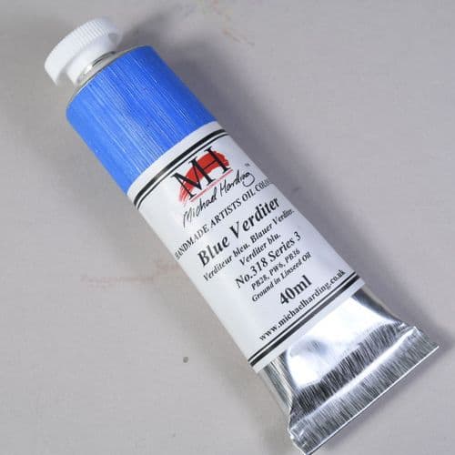 Michael Harding: Oil Paint 318 Blue Verditer, 40ml