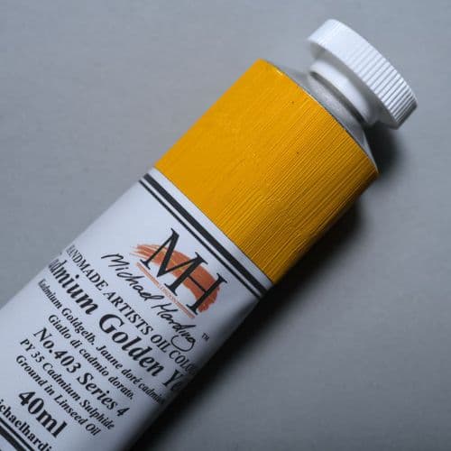 Michael Harding: Oil Paint 403 Cadmium Golden Yellow, 40ml