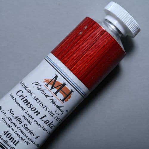 Michael Harding: Oil Paint 406 Crimson Lake, 40ml