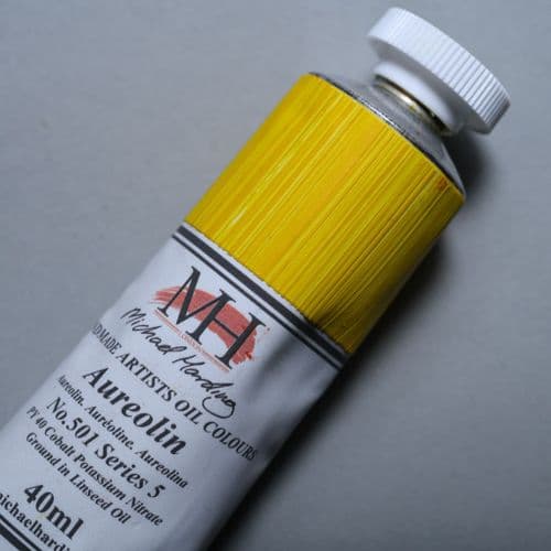 Michael Harding: Oil Paint 501 Aureolin, 40ml