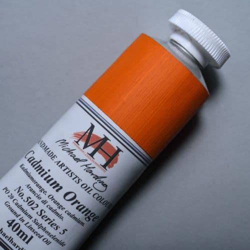 Michael Harding: Oil Paint 502 Cadmium Orange, 40ml