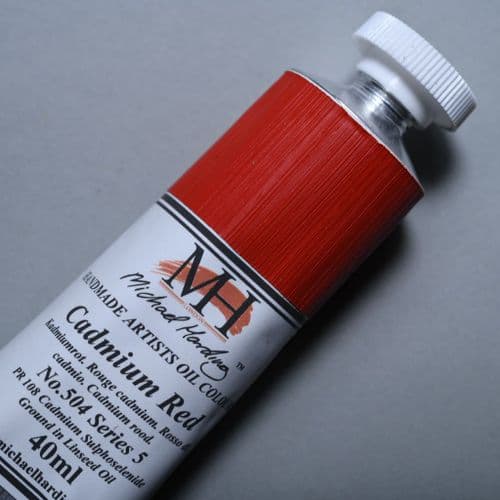 Michael Harding: Oil Paint 504 Cadmium Red, 40ml