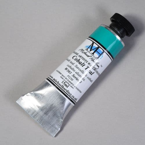Michael Harding: Watercolour W303 Cobalt Teal, 15ml